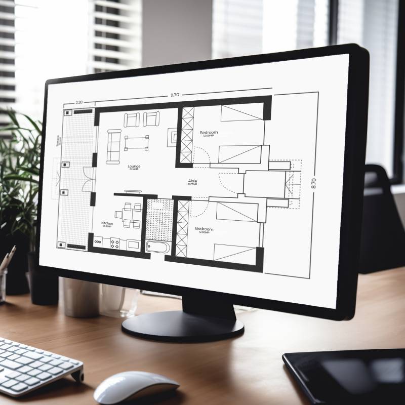 cad commercial landscape